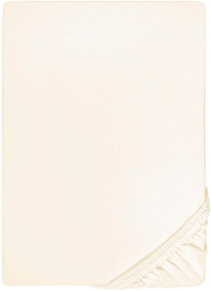 Biberna Spannbettlaken "Samy" hochwertiges Jersey-Elasthan für Topper geeig günstig online kaufen