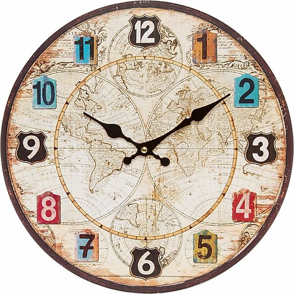 Myflair Möbel & Accessoires Wanduhr ""Welmer"", rund, dekorativ in Küche & günstig online kaufen