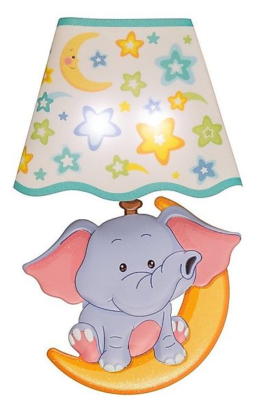 Idena Wandsticker Idena 31257 - LED Wandsticker Lampe Elefant, mit Lichtsen günstig online kaufen