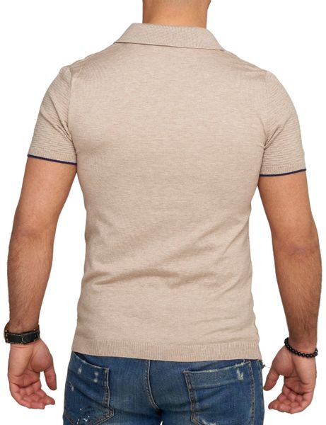 CARISMA Poloshirt CRMACEIO Strick Kurzarm Polo günstig online kaufen