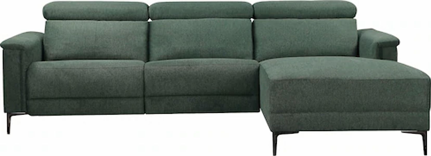 Home affaire Ecksofa »Lund, L-Form, 261cm, man. o. elektr. Relaxfunktion (m günstig online kaufen