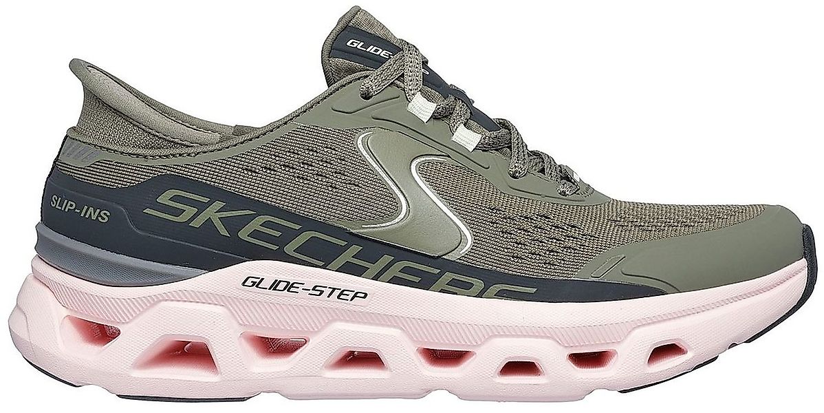 Skechers Skechers Glide-Step Altus Slip-On Grün OLV Slipper günstig online kaufen