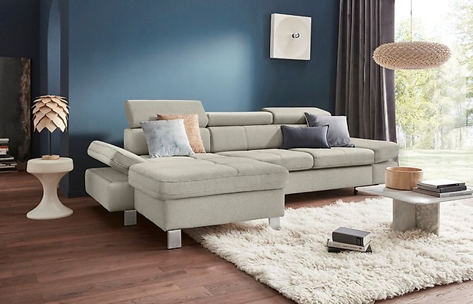 exxpo - sofa fashion Ecksofa »Fiji, hochwertige Detailverarbeitung, Breite günstig online kaufen
