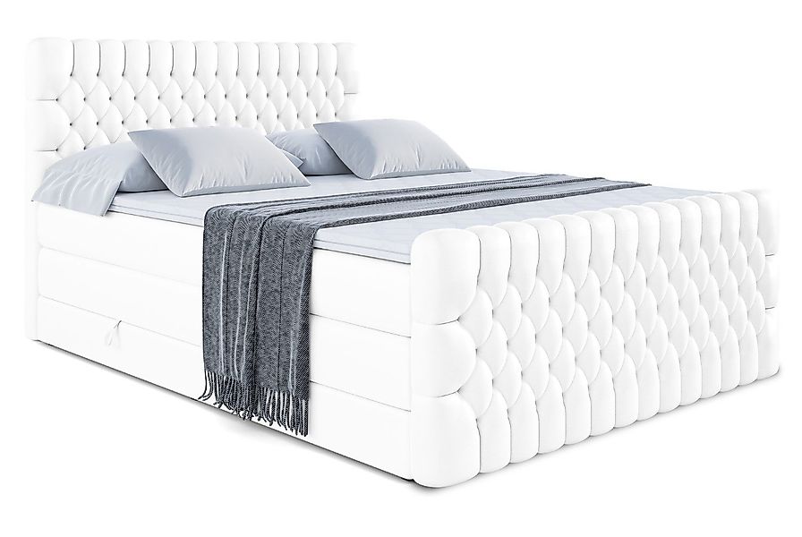 ALTDECOR Boxspringbett SERENE-Z KING (Multipocket-Matratze H4, H3 Matratze günstig online kaufen