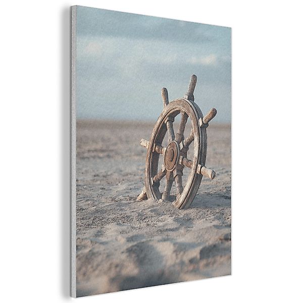 MuchoWow Gemälde Schiffslenker - Holz - günstig online kaufen