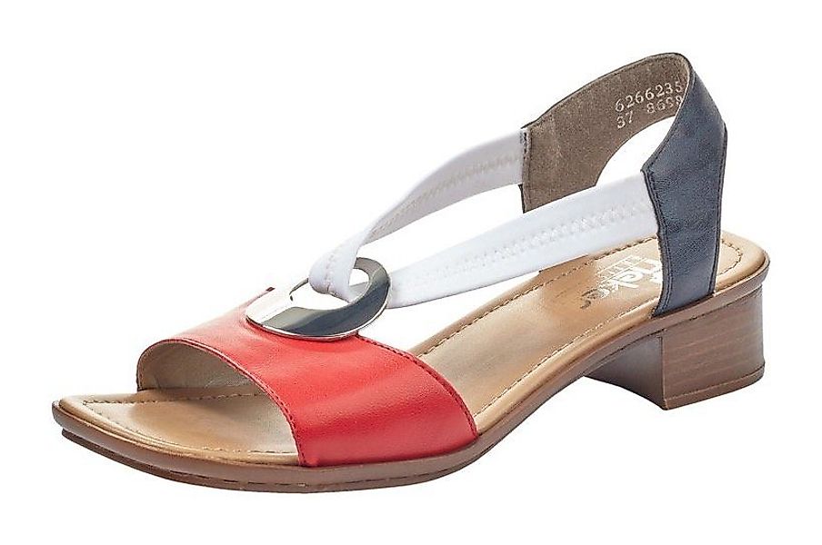 Rieker Sandalette, Sommerschuh, Sandale, Blockabsatz, mit günstig online kaufen