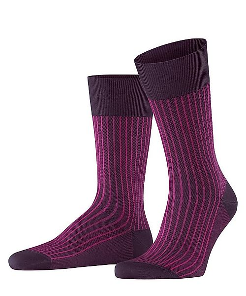 FALKE Socken Oxford Stripe (1-Paar) aus Fil d'Ecosse Baumwolle günstig online kaufen