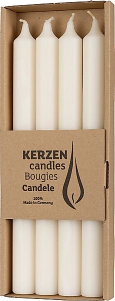 Wenzel Stumpenkerze Stabkerzen 'Rustik' Ø 2,2 günstig online kaufen
