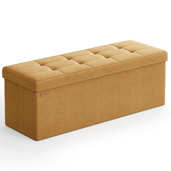 SONGMICS Sitzbank sitzhocker, 76/110cm mit Stauraum, günstig online kaufen