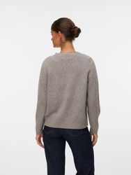Vero Moda Strickjacke VMBOOM LS V-NECK günstig online kaufen