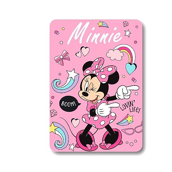 Wohndecke Disney Minnie Maus Kuscheldecke für günstig online kaufen
