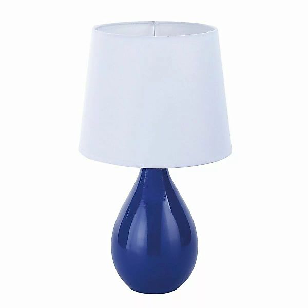 Tischlampe Versa Aveiro Blau Aus Keramik (20 X 35 X 20 Cm) günstig online kaufen