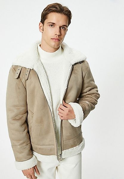 Koton Lederimitatjacke Kunstleder Slim günstig online kaufen