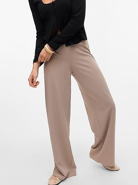 Vero Moda Schlupfhose "VMBERLIN ZAMIRA MW WIDE PANT NOOS" mit Stretch günstig online kaufen