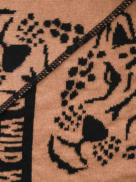 Zwillingsherz Modetuch Dreieckstuch "Leo Gesicht", mit günstig online kaufen
