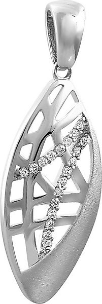 SilberDream Kettenanhänger SilberDream Oval Kettenanhänger Zirkonia Damen H günstig online kaufen