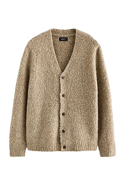 Next Strickjacke Regular Fit Bouclé-Strickjacke mit günstig online kaufen