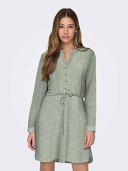 ONLY Druckkleid "ONLCORY LIFE L/S V-NECK TUNIC WVN NOOS" Sommerkleid günstig online kaufen