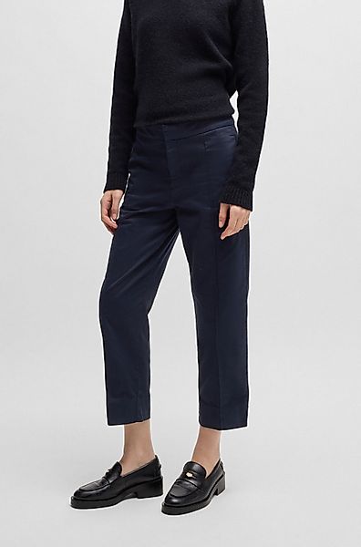 BOSS ORANGE Chinohose "C Teresita1-D" mit Schlitz am Saum günstig online kaufen