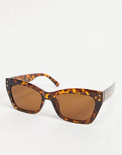Madein. – Klassische Sonnenbrille in Schildpattoptik-Braun günstig online kaufen