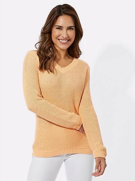 Sieh an! Strickpullover Langarm-Pullover günstig online kaufen