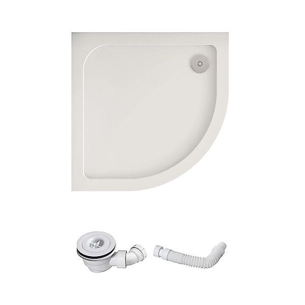 Duschparadies Duschwanne Duschtasse 90x90x3cm für Duschkabine Dusche Kunsts günstig online kaufen