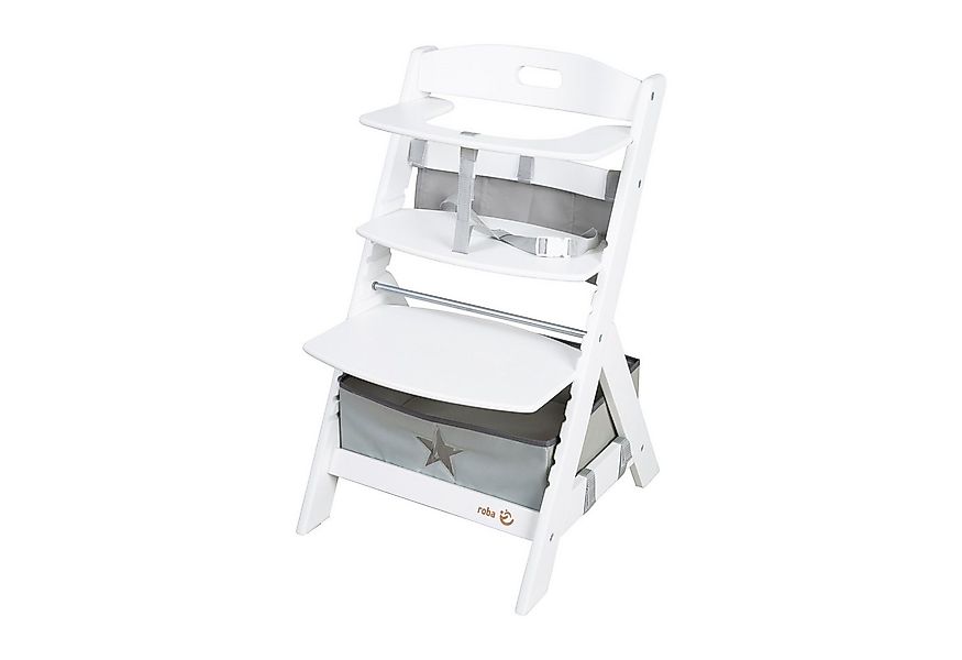 roba® Hochstuhl Liv Up - mitwachsender Treppenhochstuhl - bis 70kg belastba günstig online kaufen