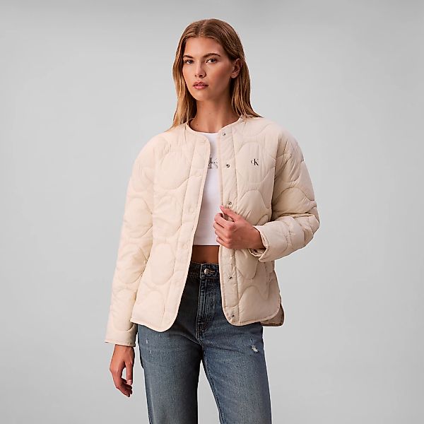 Calvin Klein Jeans Steppjacke "INSULATED LINER JACKET" ohne Kapuze Mit Rund günstig online kaufen
