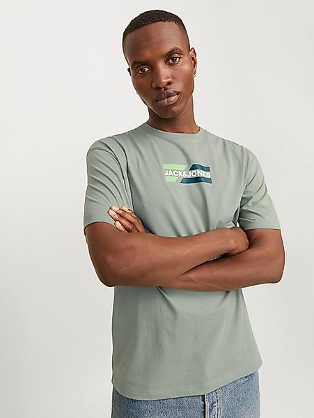 Jack & Jones Herren Rundhals T-Shirt JJCORP GRAPHIC TEE SS O-NECK - Regular günstig online kaufen