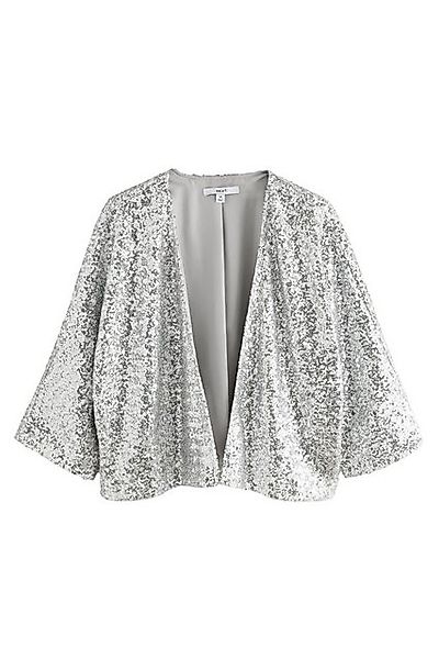 Next Paillettenshirt Jacke mit Pailletten (1-tlg) günstig online kaufen