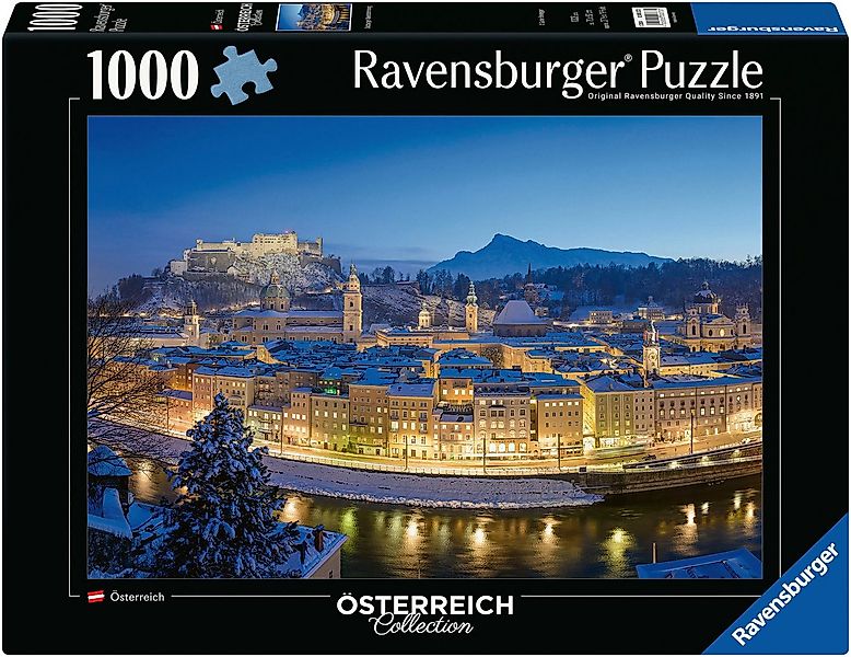 Ravensburger Puzzle Österreich Collection, Salzburger Abendstimmung, 1000 P günstig online kaufen