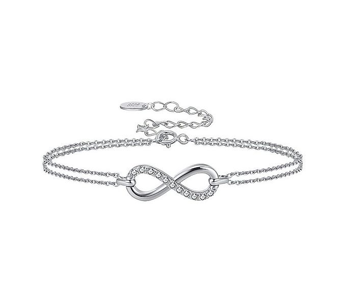 Suzan Gold Silberarmband Eternelle – Zartes Armband mit Unendlichkeitszeich günstig online kaufen