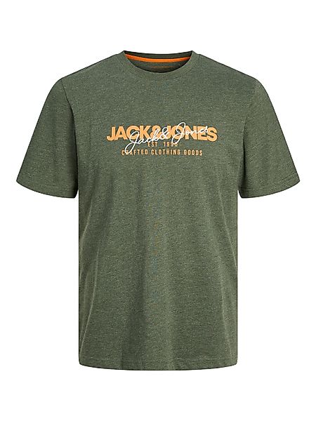Jack & Jones Herren Rundhals T-Shirt JJALVIS - Regular Fit günstig online kaufen