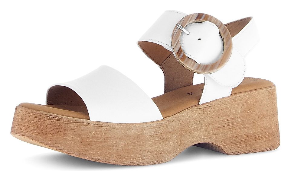 Gabor Sandalette, Sommerschuh, Riemchensandale mit Plateau günstig online kaufen