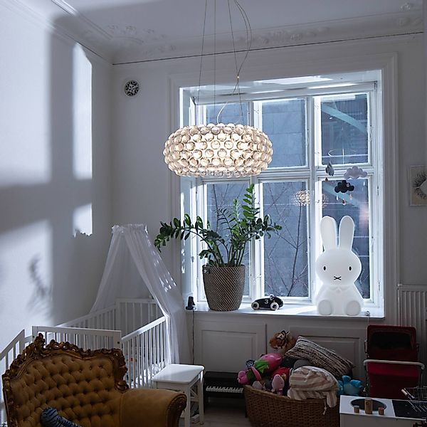 Foscarini Caboche Plus media Pendellampe R7s, klar günstig online kaufen