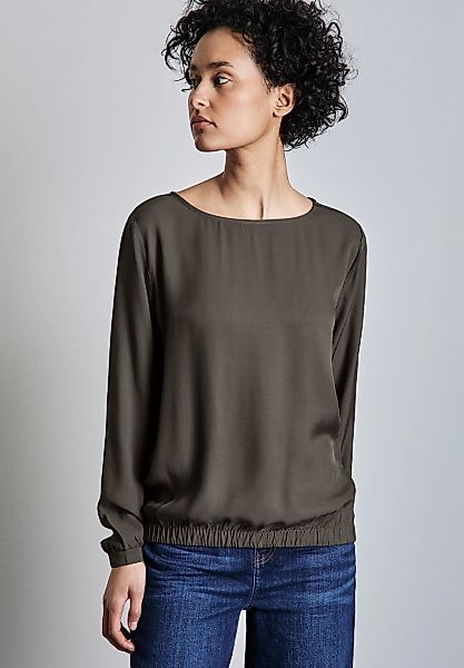 STREET ONE Langarmbluse, aus softer Viskose günstig online kaufen