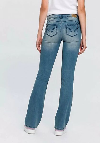 Arizona Bootcut-Jeans Shaping Mid Waist günstig online kaufen