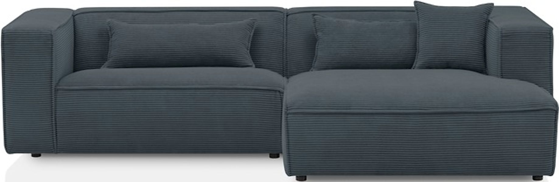 LeGer Home by Lena Gercke Ecksofa »PIARA mit Kedernaht, Cord, Leinenoptik o günstig online kaufen