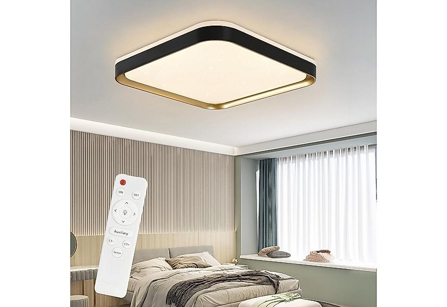 ZMH LED Deckenleuchte Wohnzimmer Ø30CM Dimmbar mit Fernbedienung Modern Dec günstig online kaufen