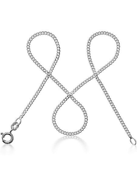 modabilé Silberkette Panzerkette SINCERE, Damen Halskette 1,7mm, 35cm Kette günstig online kaufen