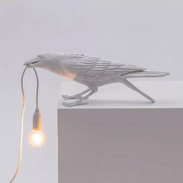 SELETTI Bird Lamp LED-Dekotischlampe spielend weiß günstig online kaufen