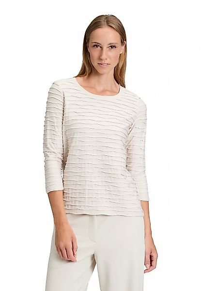 Betty Barclay 3/4-Arm-Shirt "Betty Barclay Damen Basic Shirt mit Wellenstru günstig online kaufen
