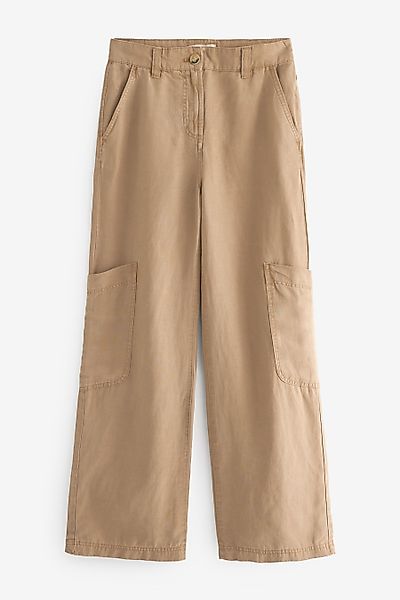 Next Cargohose Weite Hose aus Lyocell günstig online kaufen
