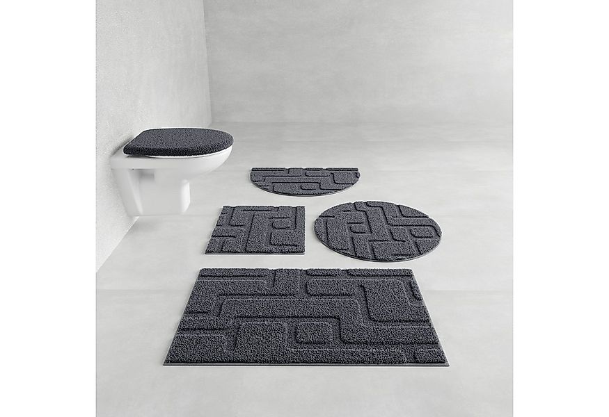 Grund Badematte Riana, Badvorleger, Badezimmer Teppich, sehr weich, Höhe 20 günstig online kaufen