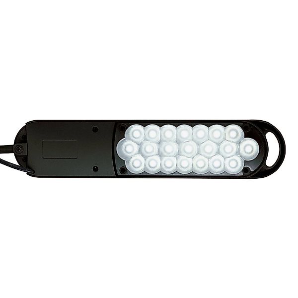 LED-Tischleuchte MAULatlantic, schwarz, Höhe 38 cm, Klemmfuß günstig online kaufen