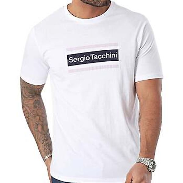 Sergio Tacchini  T-Shirts & Poloshirts Lared T-Shirt White günstig online kaufen