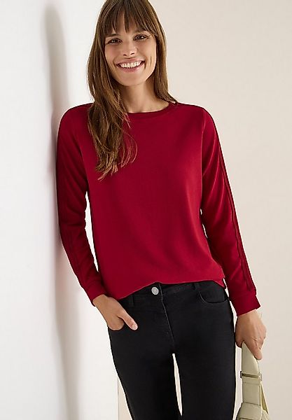 CECIL Langarmshirt mit Gallonstreifen günstig online kaufen