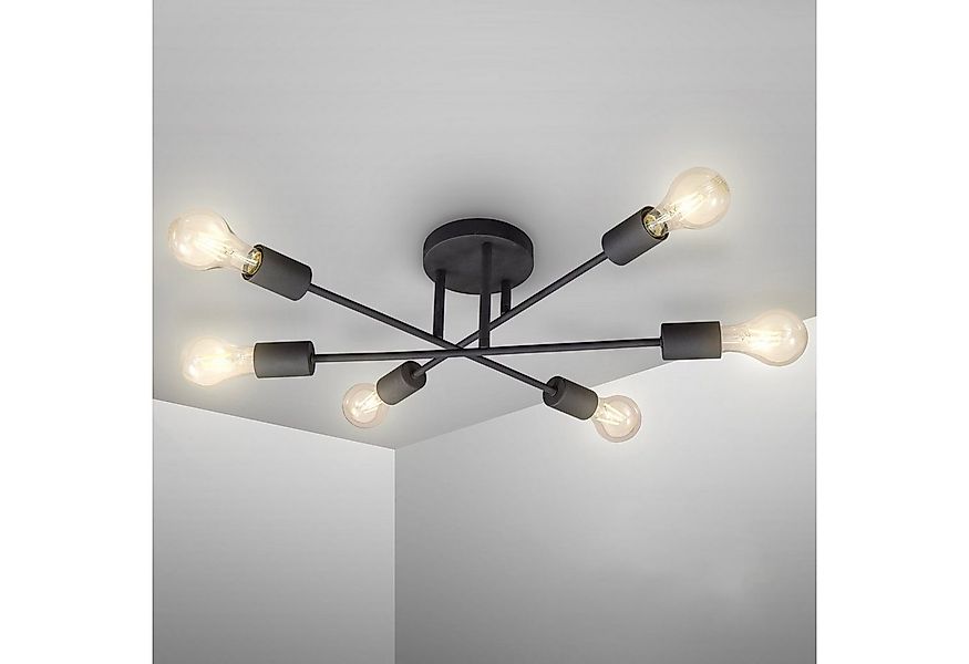 B.K.Licht LED Deckenleuchte, ohne Leuchtmittel, Warmweiß, LED Vintage-Leuch günstig online kaufen