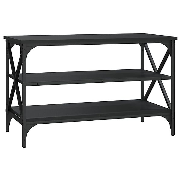 vidaXL Beistelltisch TV-Schrank Schwarz 80x40x50 cm günstig online kaufen