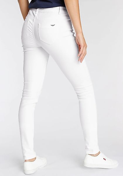 Arizona Skinny-fit-Jeans mit Keileinsätzen Low Waist günstig online kaufen